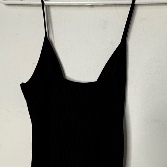 ZARA Casual Black Bodysuit NWT - Picture 4 of 7
